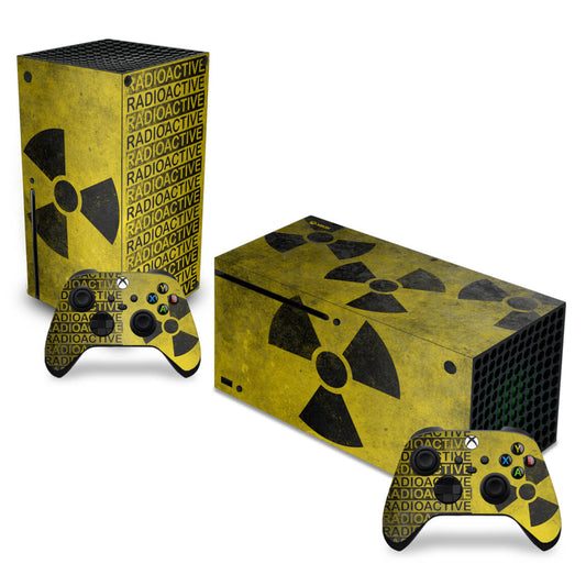 Skin Anti-Rage Xbox Series X Horizontal - Radioativo