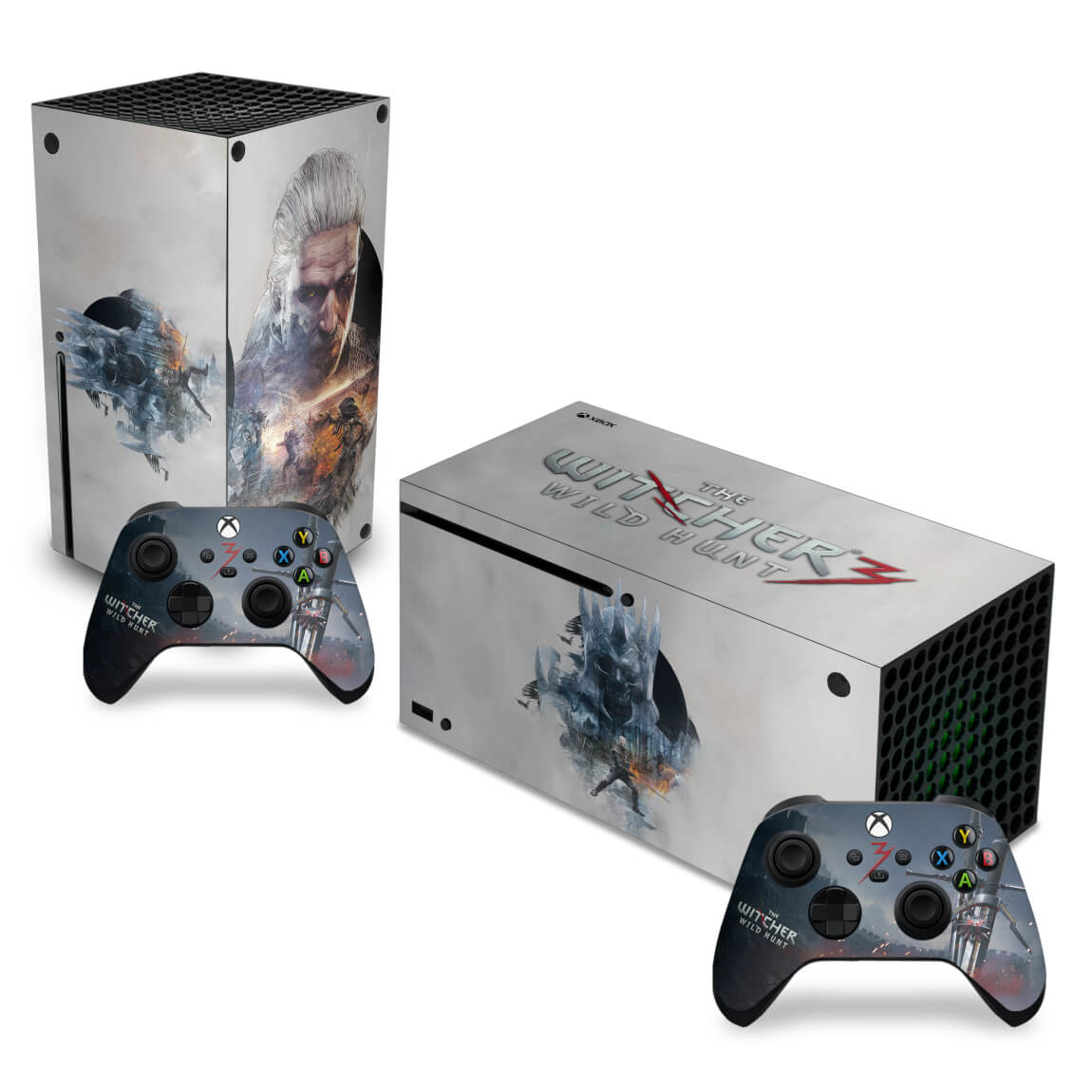Skin Anti-Rage Xbox Series X Horizontal - The Witcher 3