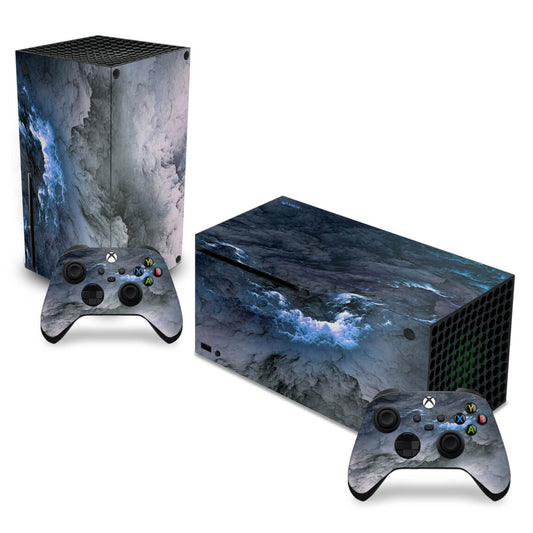 Skin Anti-Rage Xbox Series X Horizontal - Abstrato #91