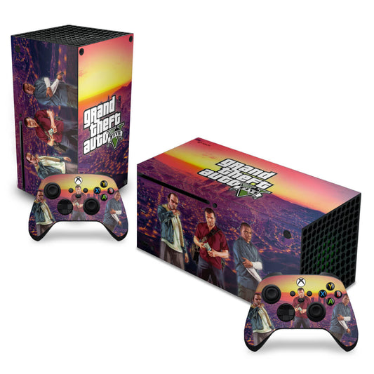 Skin Anti-Rage Xbox Series X Horizontal - GTA V