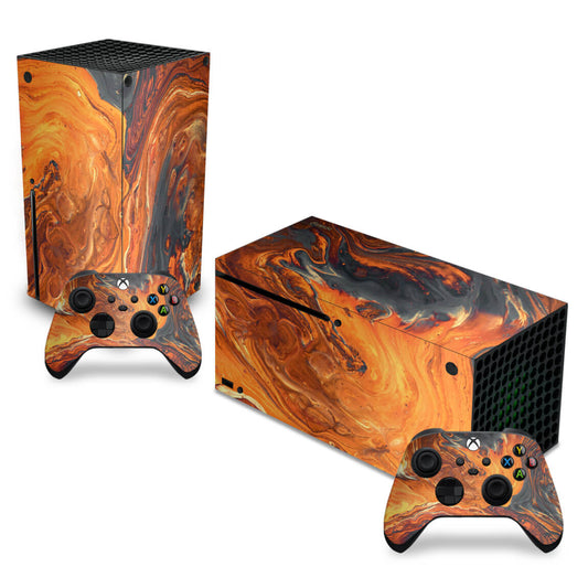 Skin Anti-Rage Xbox Series X Horizontal - Abstrato #95