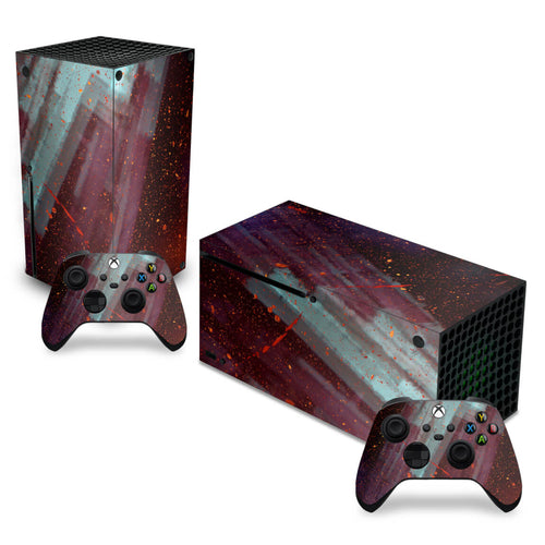 Skin Anti-Rage Xbox Series X Horizontal - Abstrato #100