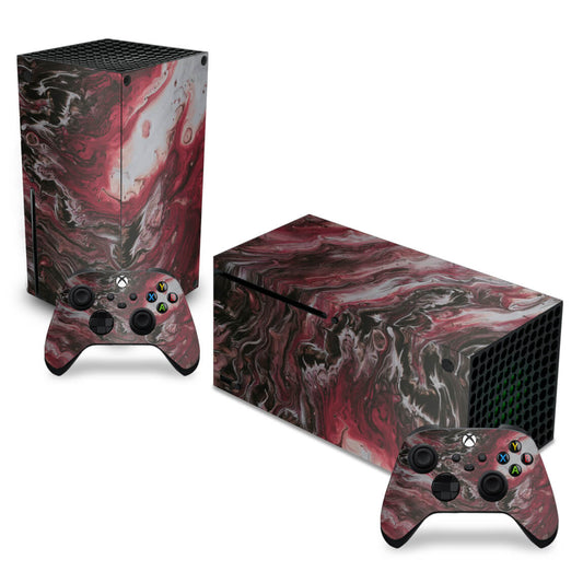 Skin Anti-Rage Xbox Series X Horizontal - Abstrato #104