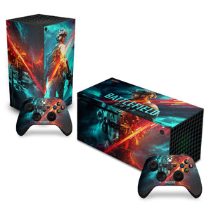 Skin Anti-Rage Xbox Series X Horizontal - Battlefield 2042 - Pop Arte Skins