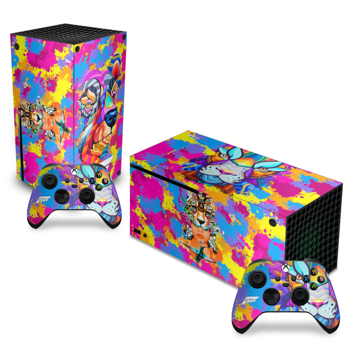 Skin Anti-Rage Xbox Series X Horizontal - Forza Horizon 5