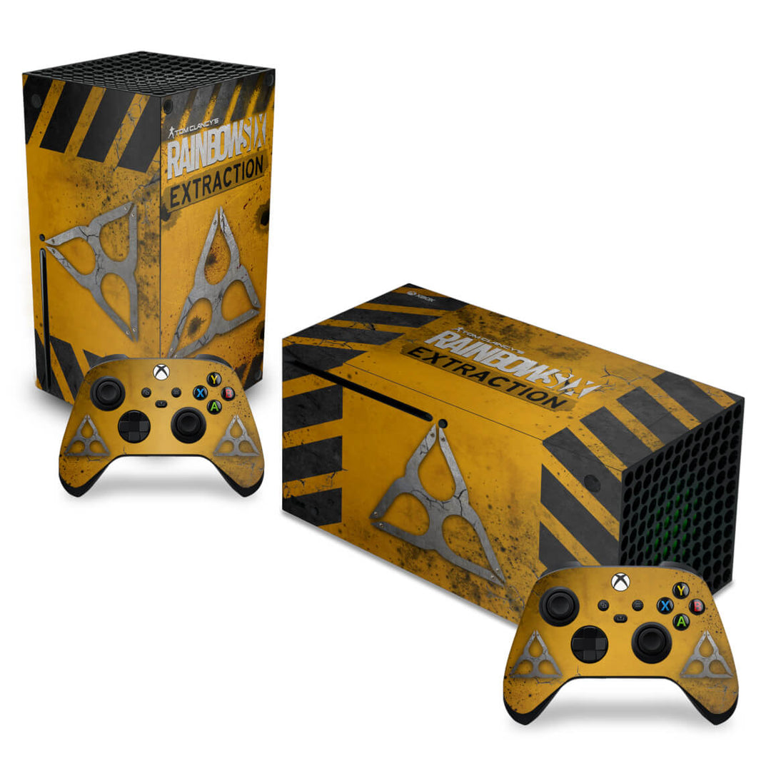 Skin Anti-Rage Xbox Series X Horizontal - Tom Clancy's Rainbow Six Siege Extraction - Pop Arte Skins