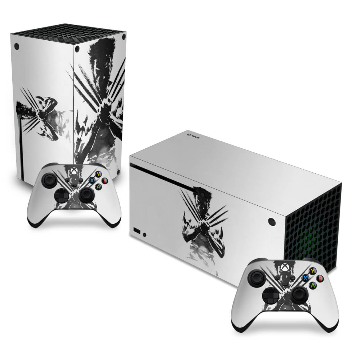 Skin Anti-Rage Xbox Series X Horizontal - Wolverine X-men