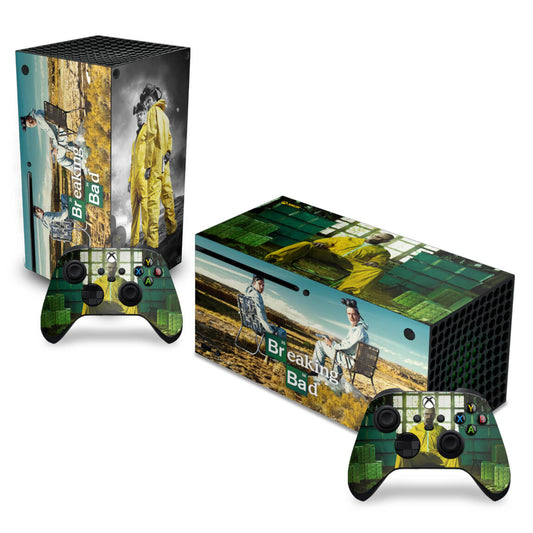 Skin Anti-Rage Xbox Series X Horizontal - Breaking Bad