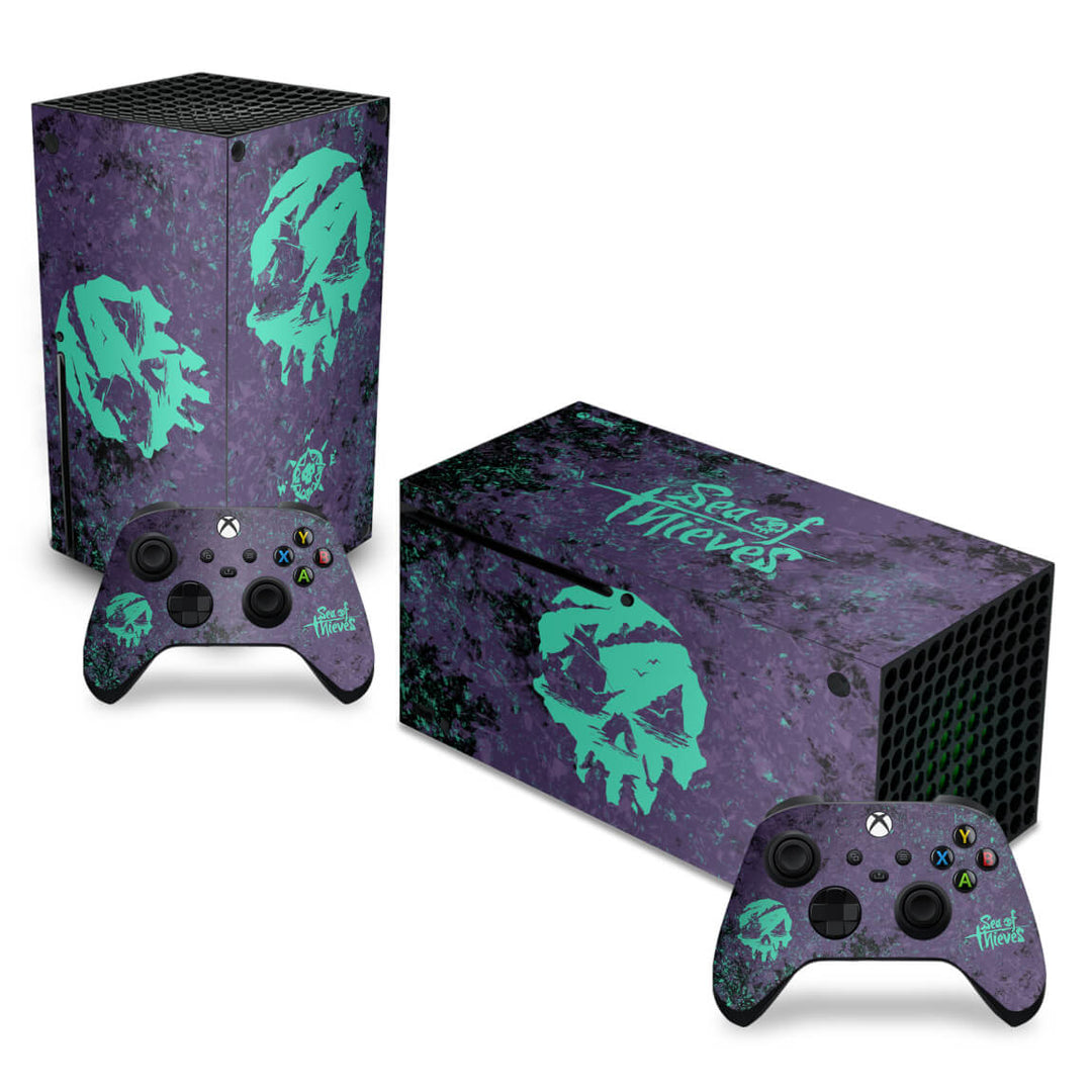 Skin Anti-Rage Xbox Series X Horizontal - Sea Of Thieves Bundle - Pop Arte Skins