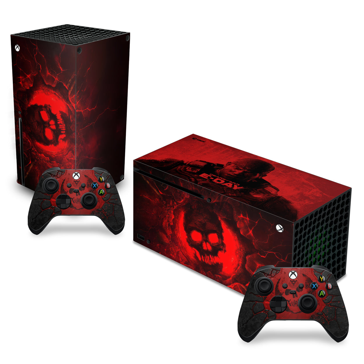 Skin Anti-Rage Xbox Series X Horizontal - Modelo 147