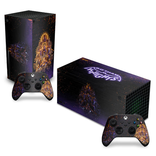 Skin Anti-Rage Xbox Series X Horizontal - Gotham Knights
