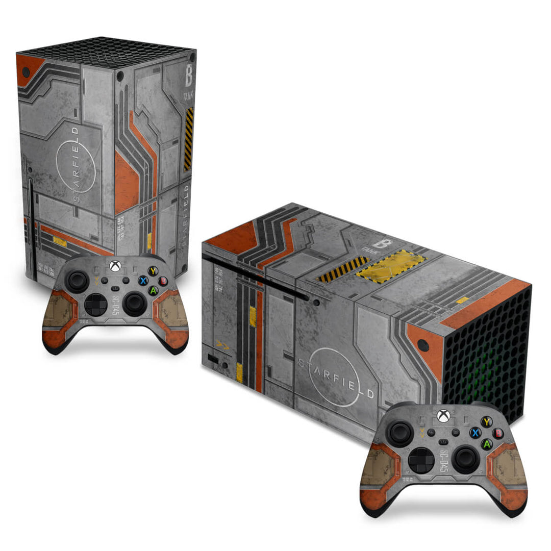 Skin Anti-Rage Xbox Series X Horizontal - Starfield - Pop Arte Skins