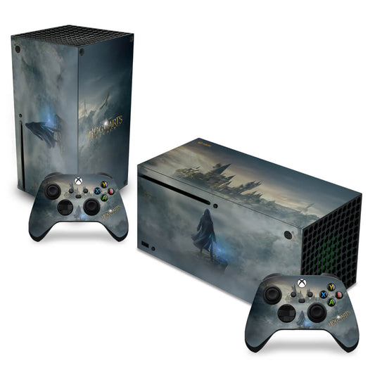 Skin Anti-Rage Xbox Series X Horizontal - Hogwarts Legacy