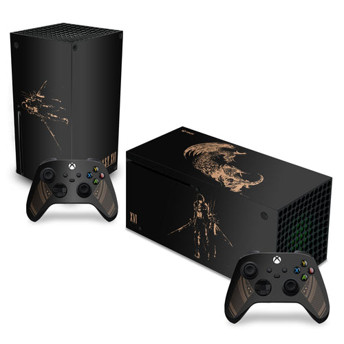 Skin Anti-Rage Xbox Series X Horizontal - Final Fantasy XVI Edition