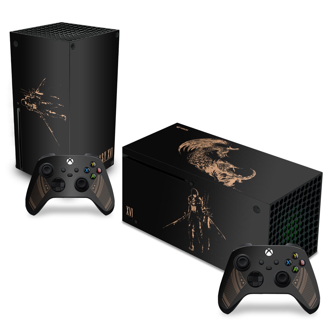 Skin Anti-Rage Xbox Series X Horizontal - Final Fantasy XVI Edition