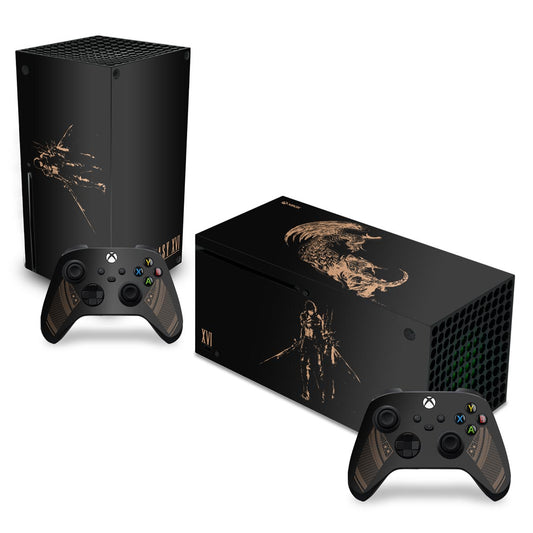 Skin Anti-Rage Xbox Series X Horizontal - Final Fantasy XVI Edition