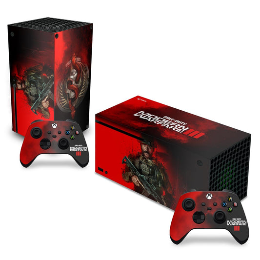 Skin Anti-Rage Xbox Series X Horizontal - Call Of Duty Modern Warfare III