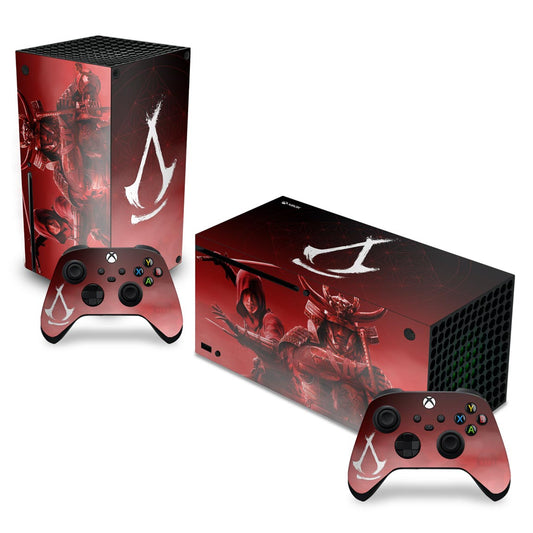 Skin Anti-Rage Xbox Series X Horizontal - Assassin's Creed Shadows