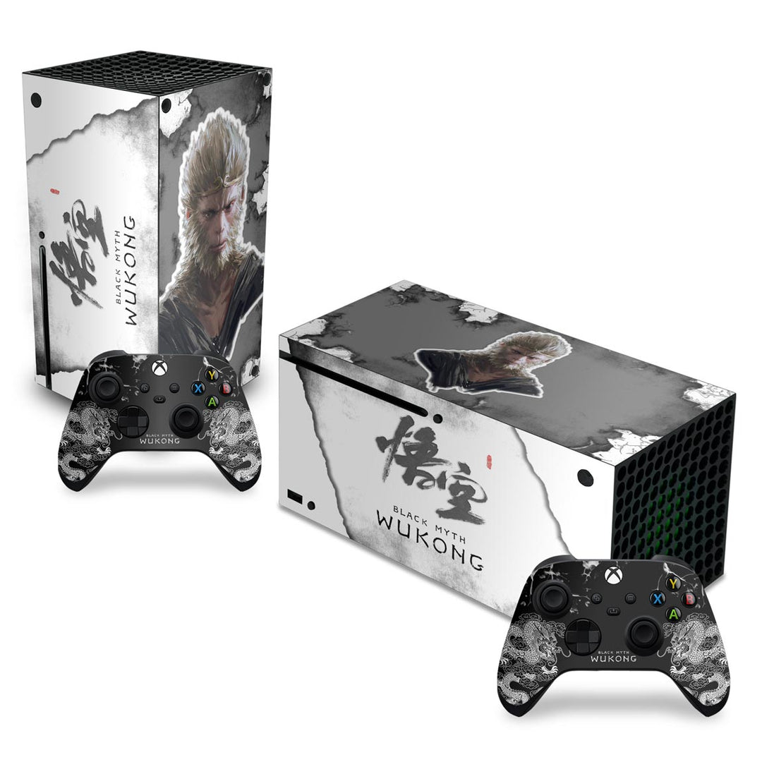 Skin Anti-Rage Xbox Series X Horizontal - Black Myth: Wukong - Pop Arte Skins
