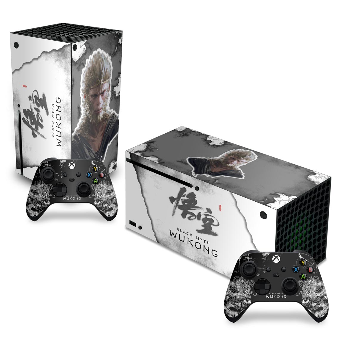 Skin Anti-Rage Xbox Series X Horizontal - Black Myth: Wukong