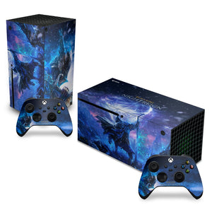 Skin Anti-Rage Xbox Series X Horizontal - Elden Ring Nightreign - Pop Arte Skins
