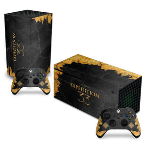 Skin Anti-Rage Xbox Series X Horizontal - Clair Obscur: Expedition 33 - Pop Arte Skins