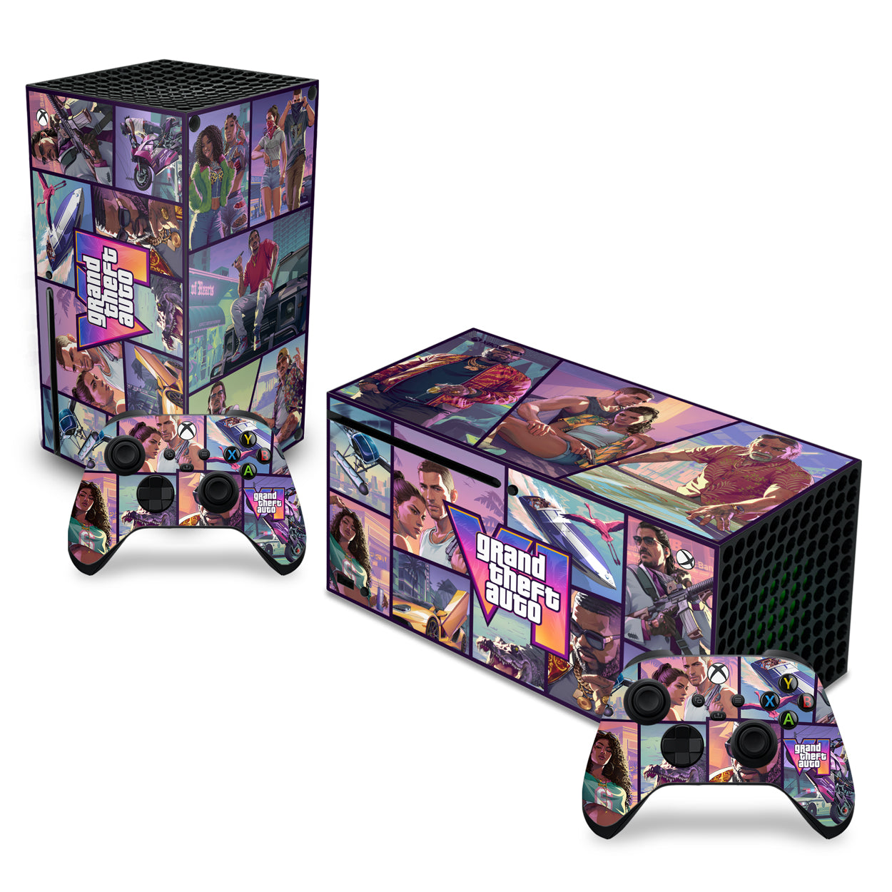 Skin Anti-Rage Xbox Series X Horizontal - Modelo 205