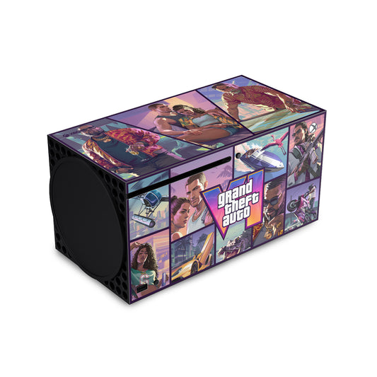 Skin Anti-Rage Xbox Series X Horizontal - GTA VI - Pop Arte Skins - foto 2
