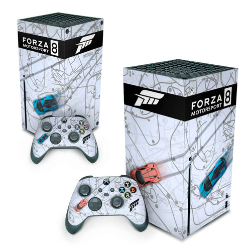 Skin Anti-Rage Xbox Series X Vertical - Forza Motor Sport 8