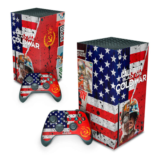 Xbox Series X Skin Anti-Rage Vertical - Call Of Duty Cold War
