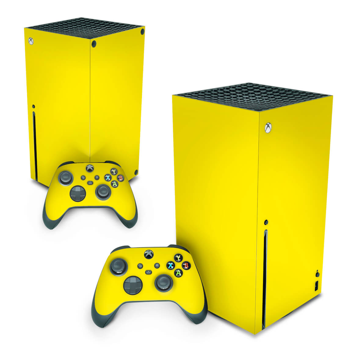 Xbox Series X Skin Anti-Rage Vertical - Amarelo