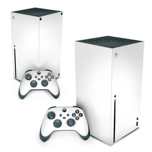 Xbox Series X Skin Anti-Rage Vertical - Branco