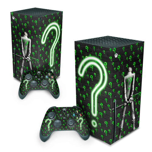 Skin Anti-Rage Xbox Series X Vertical - Charada Batman