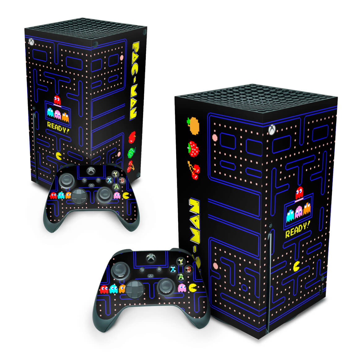 Xbox Series X Skin Anti-Rage Vertical - Pac Man