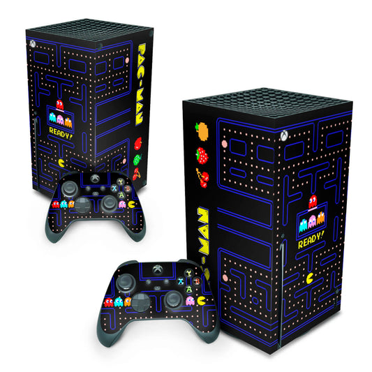Xbox Series X Skin Anti-Rage Vertical - Pac Man