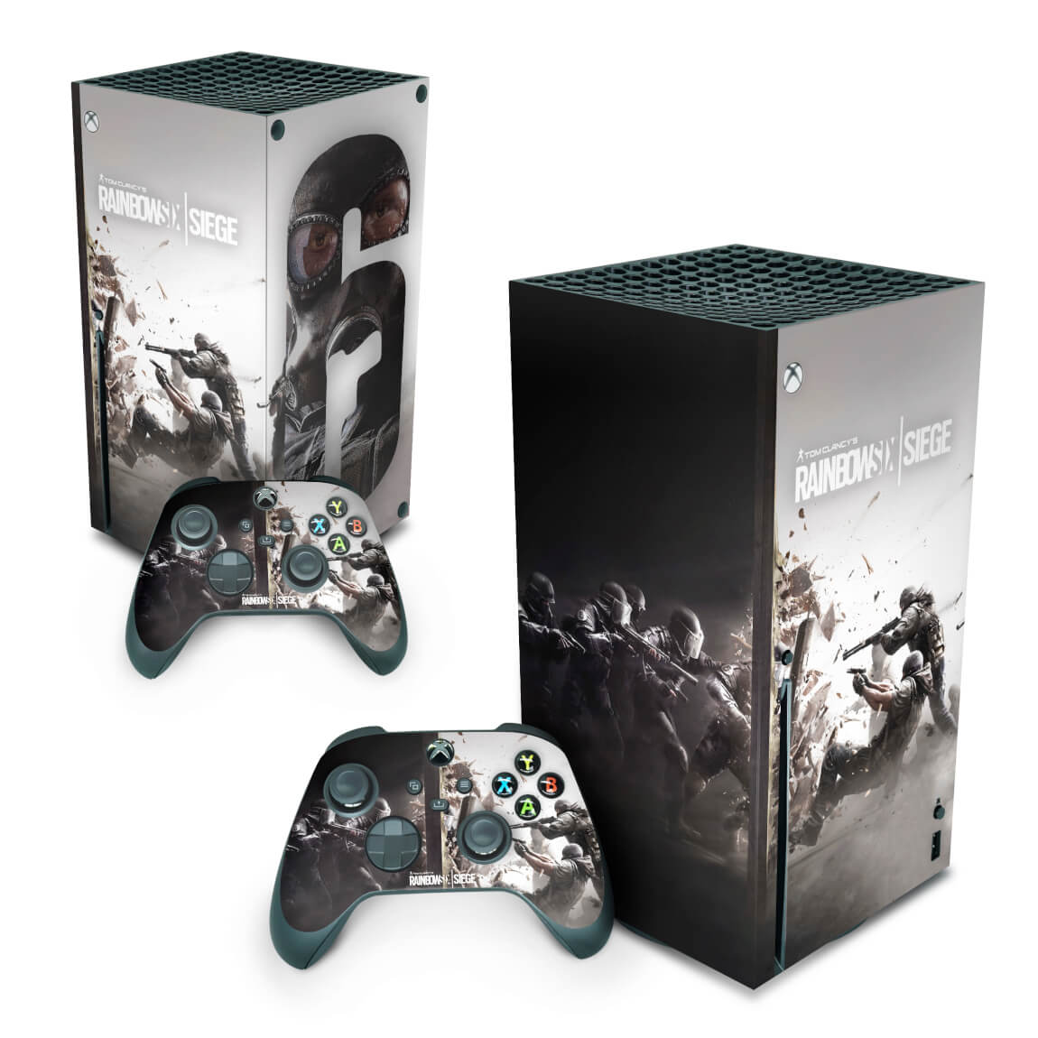 Skin Anti-Rage Xbox Series X Vertical - Tom Clancy's Rainbow Six Siege