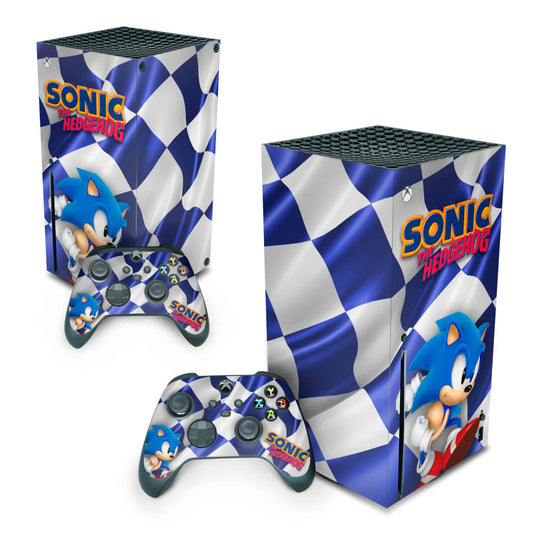 Xbox Series X Skin Anti-Rage Vertical - Sonic