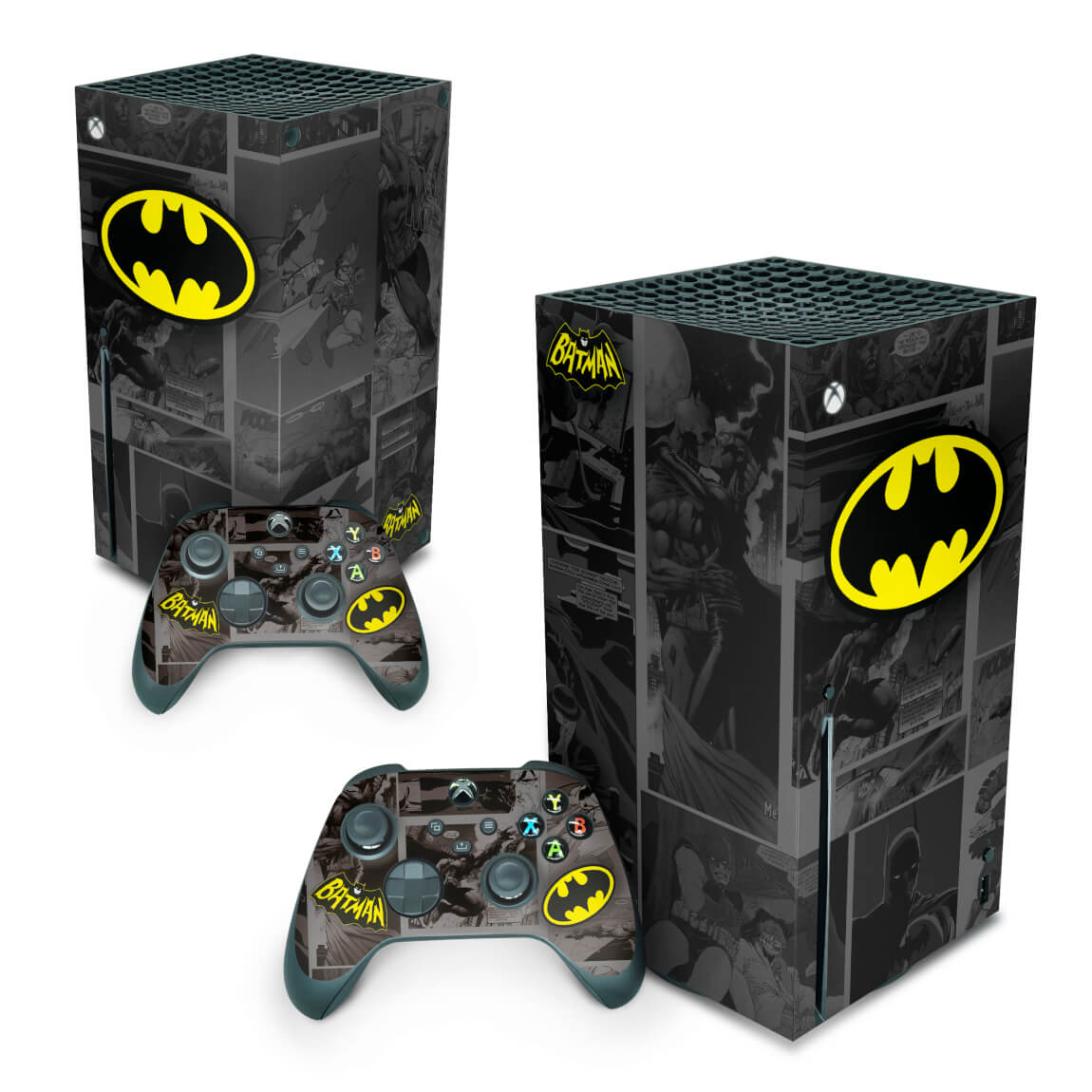 Xbox Series X Skin Anti-Rage Vertical - Batman Comics