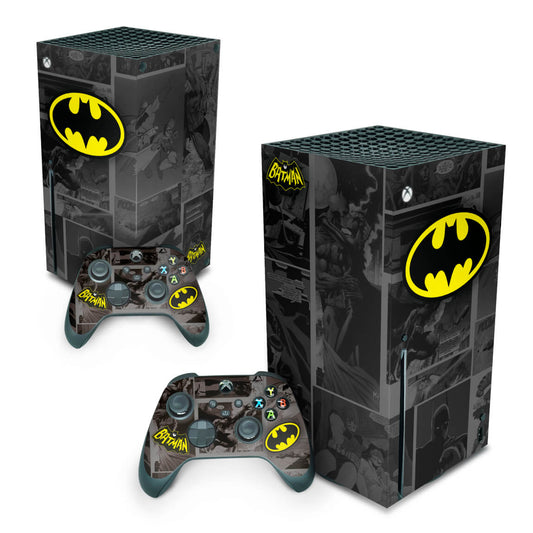 Xbox Series X Skin Anti-Rage Vertical - Batman Comics