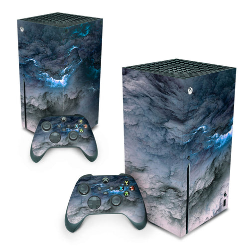Skin Anti-Rage Xbox Series X Vertical - Abstrato #91