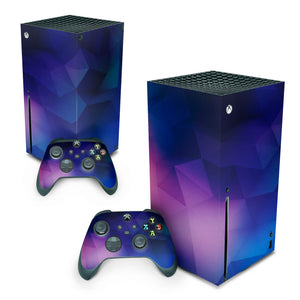 Skin Anti-Rage Xbox Series X Vertical - Abstrato #92 - Pop Arte Skins