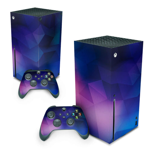 Skin Anti-Rage Xbox Series X Vertical - Abstrato #92