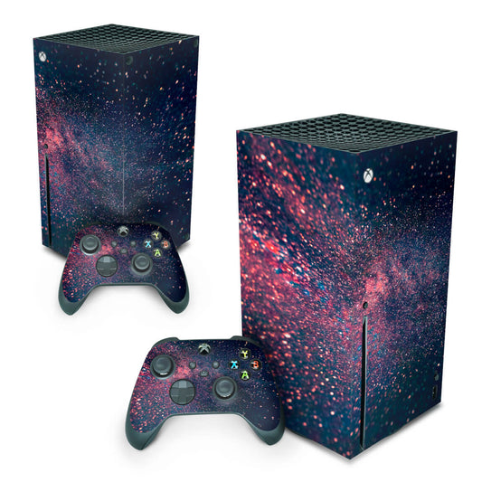 Xbox Series X Skin Anti-Rage Vertical - Abstrato #97