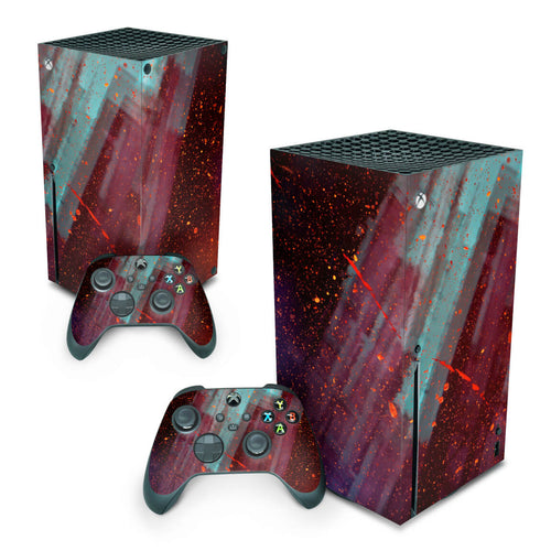 Skin Anti-Rage Xbox Series X Vertical - Abstrato #100