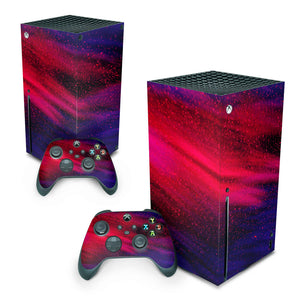 Skin Anti-Rage Xbox Series X Vertical - Abstrato #101 - Pop Arte Skins