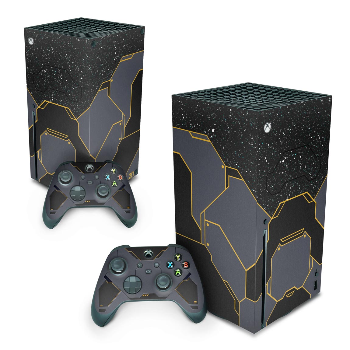 Xbox Series X Skin Anti-Rage Vertical - Halo Infinite Bundle