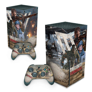 Skin Anti-Rage Xbox Series X Vertical - Call of Duty Vanguard - Pop Arte Skins