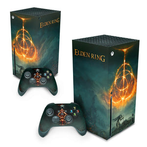 Skin Anti-Rage Xbox Series X Vertical - Elden Ring - Pop Arte Skins