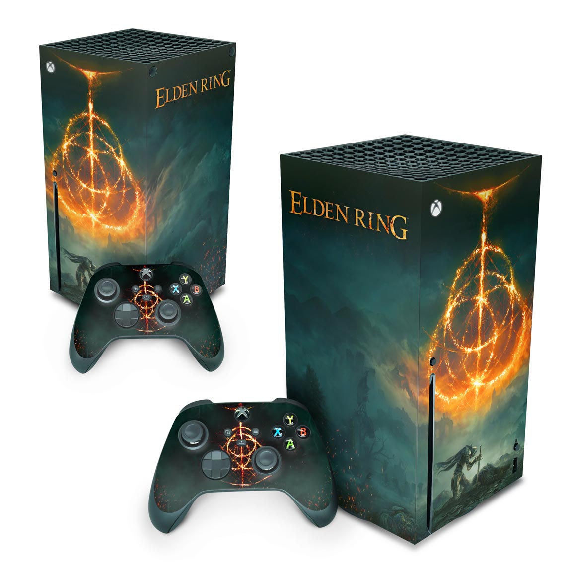 Xbox Series X Skin Anti-Rage Vertical - Elden Ring