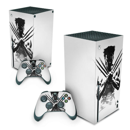 Xbox Series X Skin Anti-Rage Vertical - Wolverine X-men